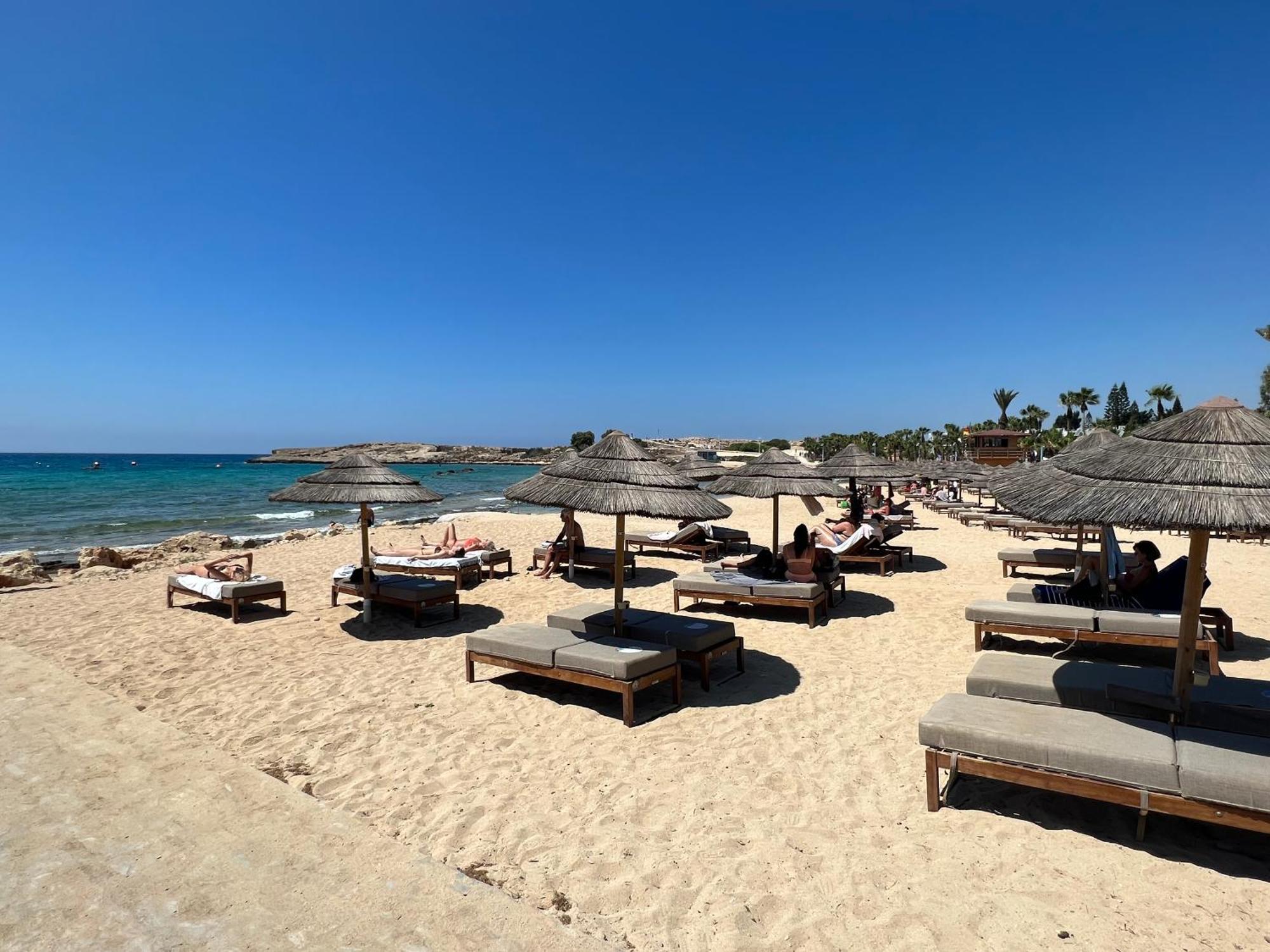 Anmaria Beach Hotel & Spa Agia Napa Buitenkant foto